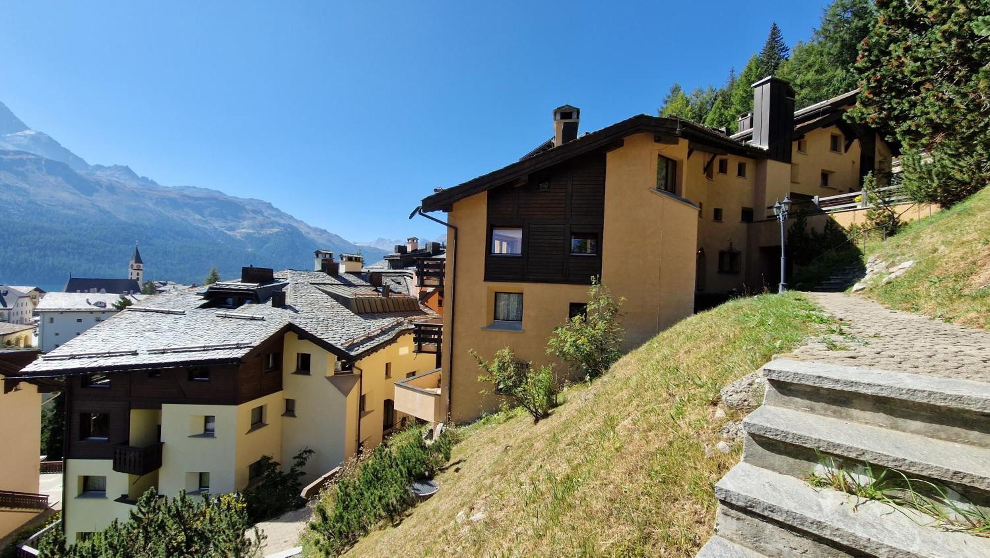 Chesa Bellaval, Haus Leivra 2 1 2-Zimmerwohnung Сільваплана Екстер'єр фото